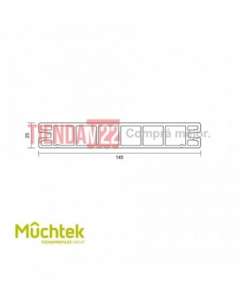 TECNO-DECK PVC-MOUNT OAK -...