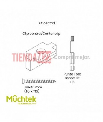 TECNO-DECK-KIT CENTRAL 100U...