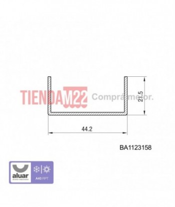 BA1034031 - PERFIL "U" DE...