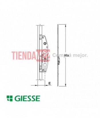 H126-HERRAJE KEY H300 E27...