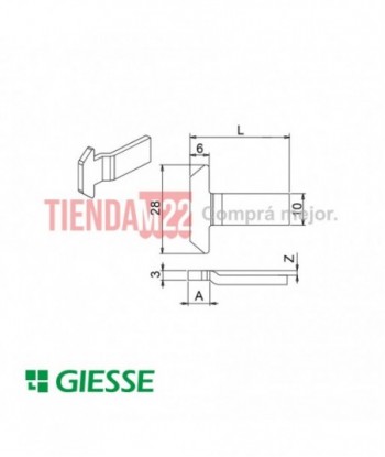 KIT FIJACION PARA  FALLEBA...